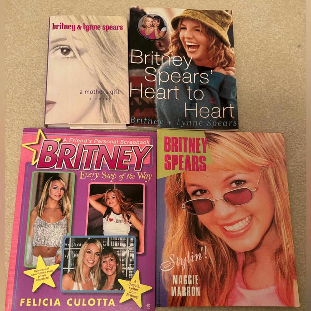 Britney Spears Vintage Book Collection